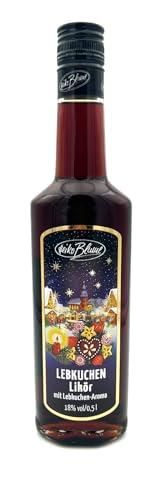 Heiko Blume Lebkuchen Likör - 500ml, 18% vol. - Winterlicher Premium Likör mit Lebkuchen-Aroma
