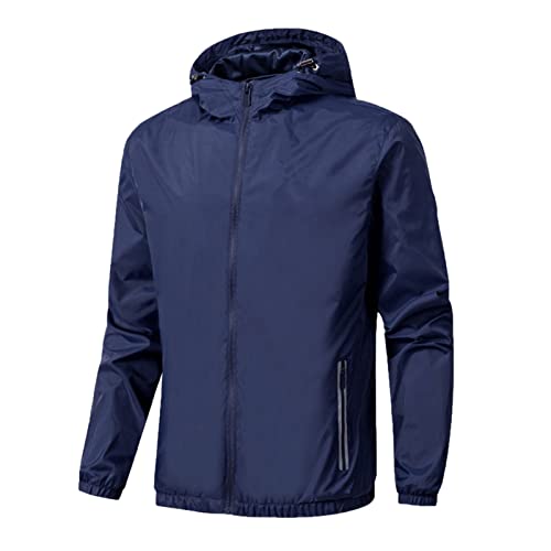Vestes pour homme à capuche avec fermeture éclair et poche BU1. XXL