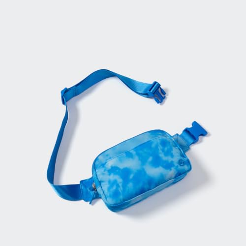 Image of Pander Nylon Fanny Pack Belt Bag for Women with 5 Zipper Pockets | Nylon belt bag with five zippered pockets, a dedicated card slot and an adjustable strap for crossbody or waist wear