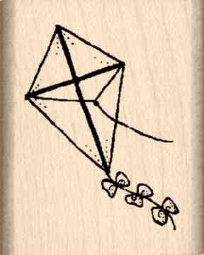 Stamps by Impression Kite Rubber Stamp