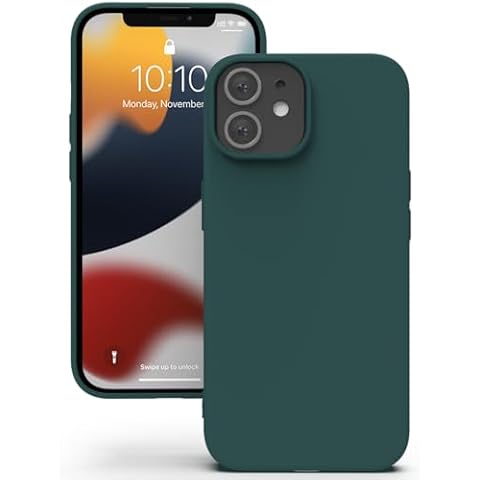 YATWIN Soft-Touch Silicone Case for iPhone 12/12 Pro Cover
