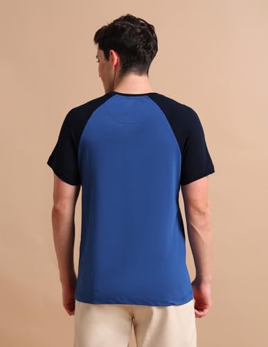 Image of U.S. POLO ASSN. Knitted Cotton T-Shirts for Men - 100% Cotton, Breathable & Comfortable, Half Sleeves Mens Casual T Shirts