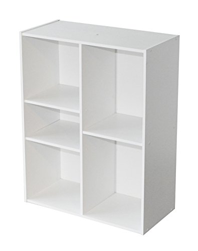 Alsapan 94741 - Estante con 5 compartimientos, Color Blanco