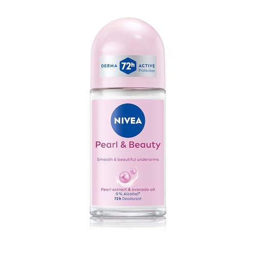 Nivea Pearl & Beauty Roll-On Deodorant, 50ml
