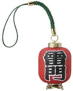 雷門の大提灯 浅草寺 東京フィギュアみやげ ストラップ
