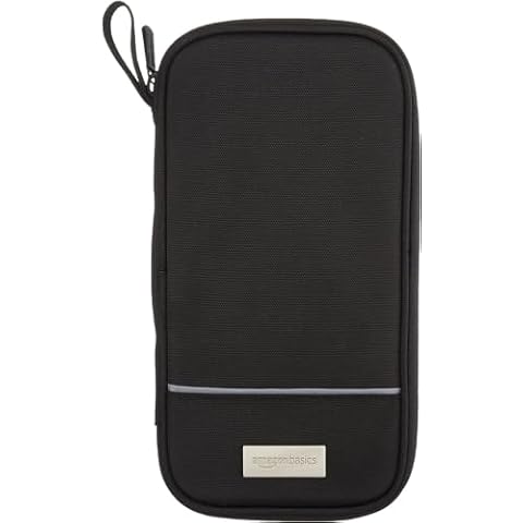 Amazon Basics RFID Travel Passport Wallet Organizer Cover
