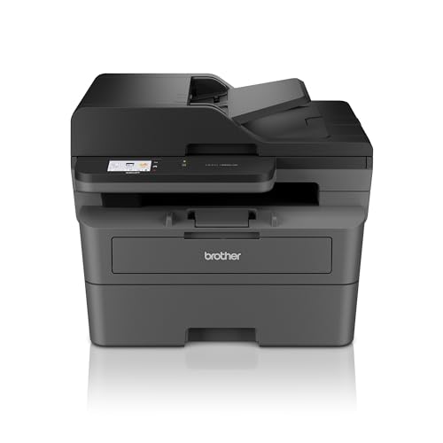 Brother DCP-L2665DW - 3-in-1-Multifunktionsgerät (Drucken/Scan/Kopieren) Laserdrucker Monochrom - WLAN & Ethernet - Automatischer Dokumentenzuzug für 50 Blatt - Druckgeschwindigkeit von 34 Seiten pro