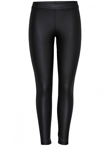 Only Onlnice Coated Leggings Noos Donna