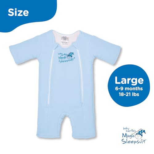 Image of Magic Sleepsuit Baby Merlin's Microfleece Baby Swaddle Transition Product