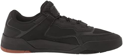 DC Men's Metric Skate Shoe, Black/Black/Gum, 11 | Image 5