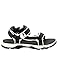 Produktbild Jack Wolfskin Unisex Seven Seas 3 K Sandale, Schwarz, 27 EU