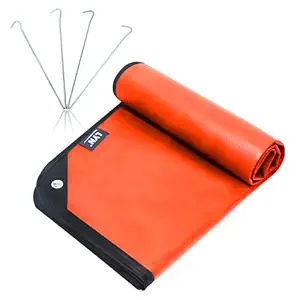Thickening Complex:LYN Multilayer Heavy Duty Solar Emergency Survival Blanket-Orange,Reflective Mylar Waterproof Windproof Thermal,for Rescue,Car Camping,Hiking,Bushcraft,Snow&Pet Full
