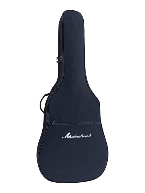 Image of Merida Extrema M1GAC-EQ Grand auditorium Cutaway Electro-Acoustic Guitar With Padded Bag - Natural (solid spruce top with Fishman pickup)
