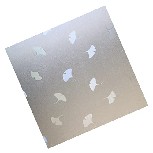 Vinilo decorativo para ventana con diseño de hoja Ginkgo miniatura 1