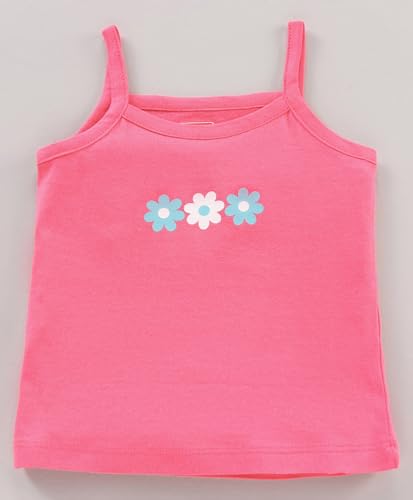 Image of KIKE New Born Baby Pure Cotton Printed Regular Fit Sando Innerwear Baniyan Kids Vest Infants Sleeveless Undershirts for Cute Boys Girls 0-24 Months Pack of 6