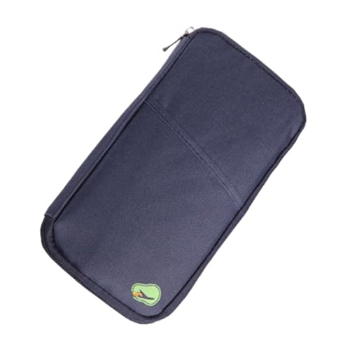 Elegante portafoglio da viaggio e porta carte di credito comodo per documenti