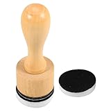 Supvox Kleiner Mischpinsel Satz Rund mit Schwammpads Langlebiger Schwammpinsel für Distress Ink Ersatz für Kartenherstellung und Basteln