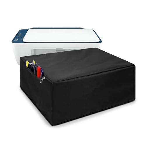 Image of Alifiya Dust Proof Washable Printer Cover for HP Deskjet 2778 / 2623 / 2622 / 2138 / 2335 All-In-One Ink Advantage Wireless Colour Printer - Black