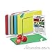 San Jamar CB1824KC KolorCut 6 Piece Cutting Board Combo Kit