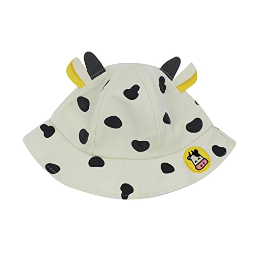 Cute Frog Kids Bucket Hats Cotton Wide Brim Fisherman Cap Sun UV Protection Hat for Toddler Girls Boys2