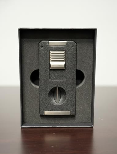 Encendedor Visol Zurich con doble llama y cortapuros integrado miniatura 5
