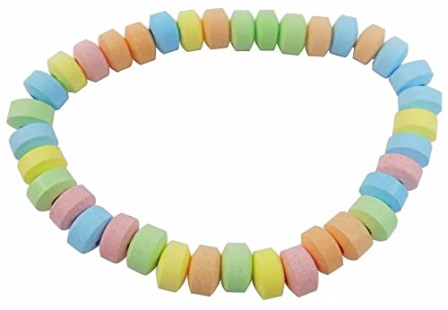 Crazy Candy Factory Vegetarian Candy Necklaces Sweets - 30x 17g Fruit Flavoured Novelty Candy
