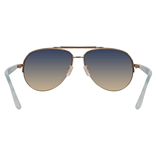 Piranha Phoebe Sky Blue Aviator Sunglasses for Women with Gradient Lens4
