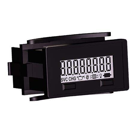 Trumeter 6320-0000-0000, Hour Meter; Dry Contact Input/Remote Reset; 8-Digit LCD; EEPROM; NEMA 4/4X, 12