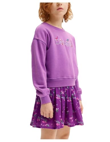 Desigual Girl Knit Dress Long Sleeve