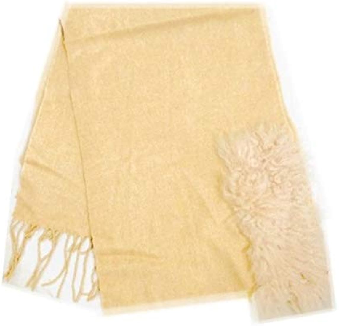 Amazon | [フルラ] ストール 山羊 カシミヤ ファー マフラー リアル