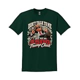 Trump Meme T-Shirt About $500 Check Money - Unisex - Forest Green Small