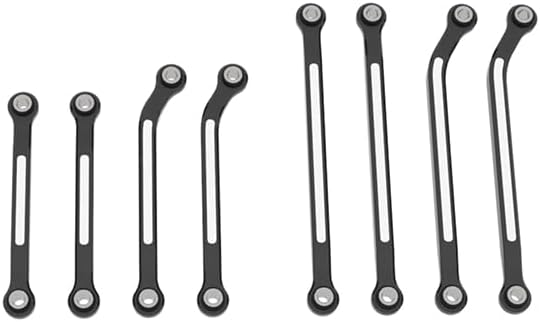 Miniatura 4 de Nexx Racing CNC Alu - Juego de eslabones de alta liquidación para TRX4M, actualizaciones NexxRacing para RC Crawler TRX4M (HELIDIRECT) (rojo)