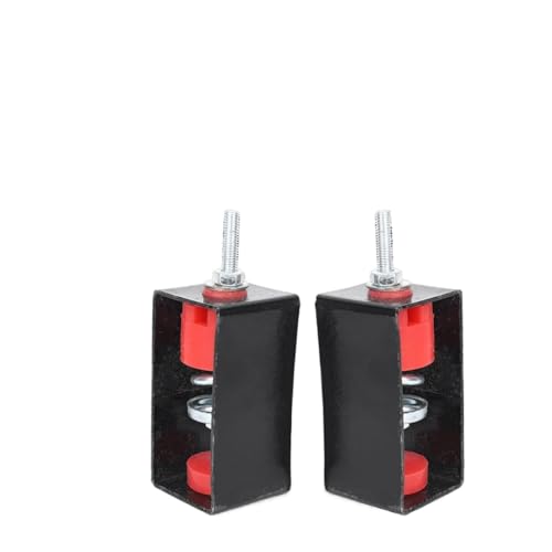 Isolateur de vibrations à ressort suspension élastomère pour isolation phonique de plafond