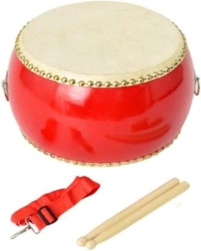 Wenrox 小太鼓 バチ ストラップ セット カラオケ 宴会 応援 パーティー イベント 練習 グッズ 幼稚園児 (3inch)