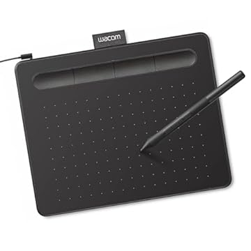 Wacom CTL4100 - Mesa Digitalizadora Intuos Creative, Preto