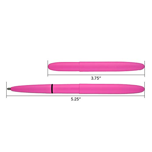 Fisher Engraved/Personalized Space Pen Bullet Collection 'Pink' Ballpoint Pen With Gift Box - Custom Engraving 400Pk #TOP4