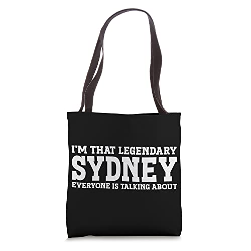 Bolso tote para mujer con nombre personalizado Sydney miniatura 1