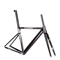 Amazon.co.jp: 700C ロードバイクフレームセット 50cm 52cm ブレーキ