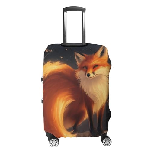 Luggage Cover Anime Fox Art (1) Protector Suitcase Anti Scratch Covers Anti-Scratch Travel Suitcase Cover4
