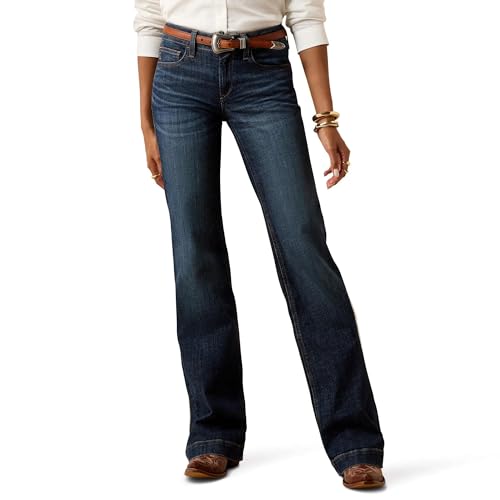 ARIAT Women's Perfect Rise Maddie Trouser Jeans, 28 Short, Florida