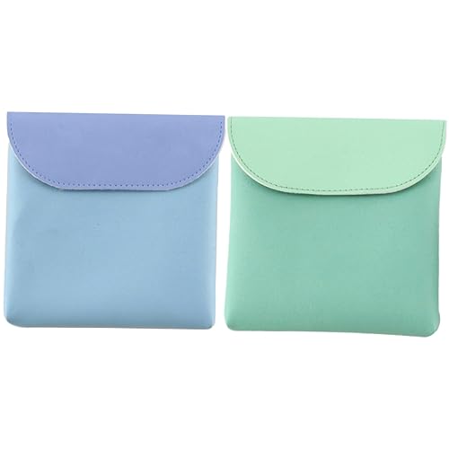Holibanna Bolsa De Almacenamiento De Pañuelos Sanitarios Pack Para Período Práctica Bolsa Menstrual De PU Para Toallas Sanitarias