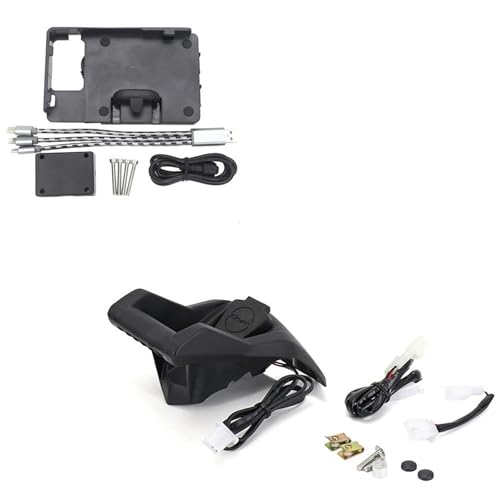 Support de navigation moto pour TMAX 560 530 avec chargeur USB sans fil