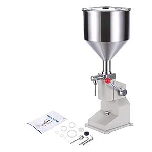 Handmatige pasta vloeibare vulmachine fles vulmachine 5-50ml roestvrij staal vulmachine A03