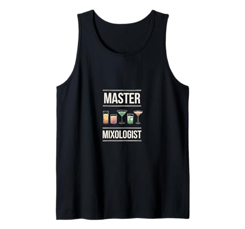 Master Mixologist Funny Cocktail Lover Tank Top