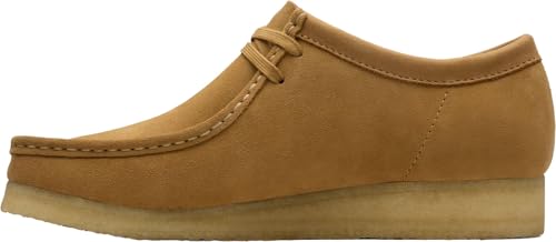 Clarks - Mens Wallabee Shoe, Color Mid Tan Sd, Size: 13 M US2