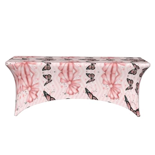 Housse extensible rectangulaire pour table de mariage et anniversaire 1,8m - 3