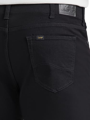Lee Herren Big & Tall Extreme Motion Relaxed Straight Jeans, Schwarz, 46W / 34L – Ansicht 6