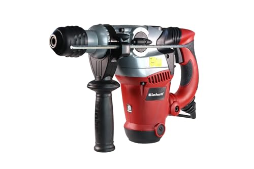 Einhell - Martelete Perfurador Rompedor Sds-plus 6,05Kg e 1250W com Ponteiro Talhadeiras e Brocas -RT-RH32, 127V
