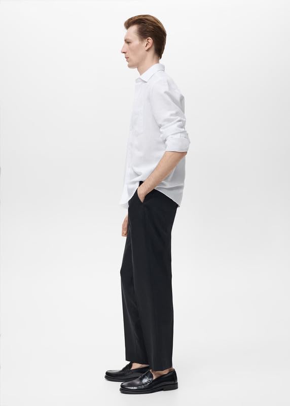 Image of Men Cotton Blend Full Sleeve Shirt Stylish Casual & Formal Wear Comfortable Regular Fit Office Shirt | Durable Everyday Wear for Men in Multiple Sizes & Colors