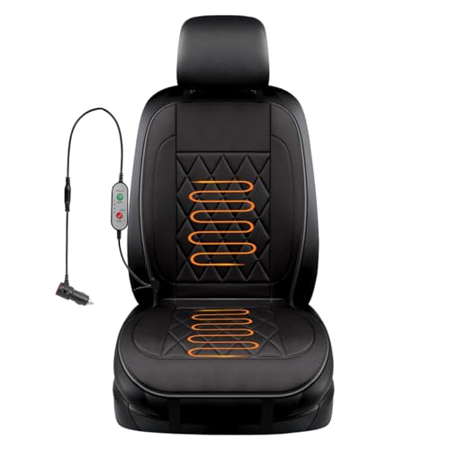 Wizvox Seduta Sedili Auto, Controllo Intelligente A Due Livelli Cuscini Auto, Professionale Antiscivolo Scaldasedile da Macchina, Adatto per L'Uso in Auto da Casa
